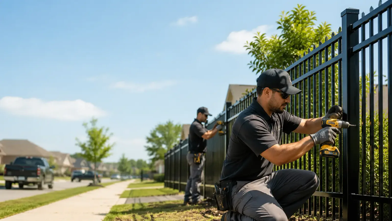 Metal Fence Installation in Denver, NY